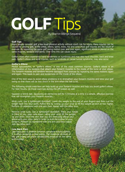 golf tips